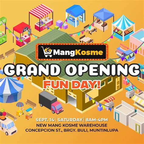 mang kosme muntinlupa photos|Grand Opening .